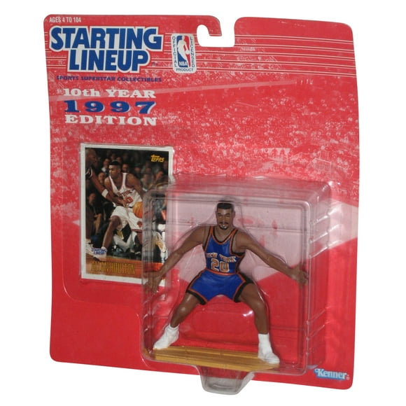 NBA Basketball Allan Houston (1997) Starting Lineup Action Figure