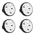thumbnail image 1 of 4 Pcs Wolf Knobs for Kitchen Cabinet Cupboard Dresser Bookcase Drawer Pulls Handles Round Home Decor, 1 of 5