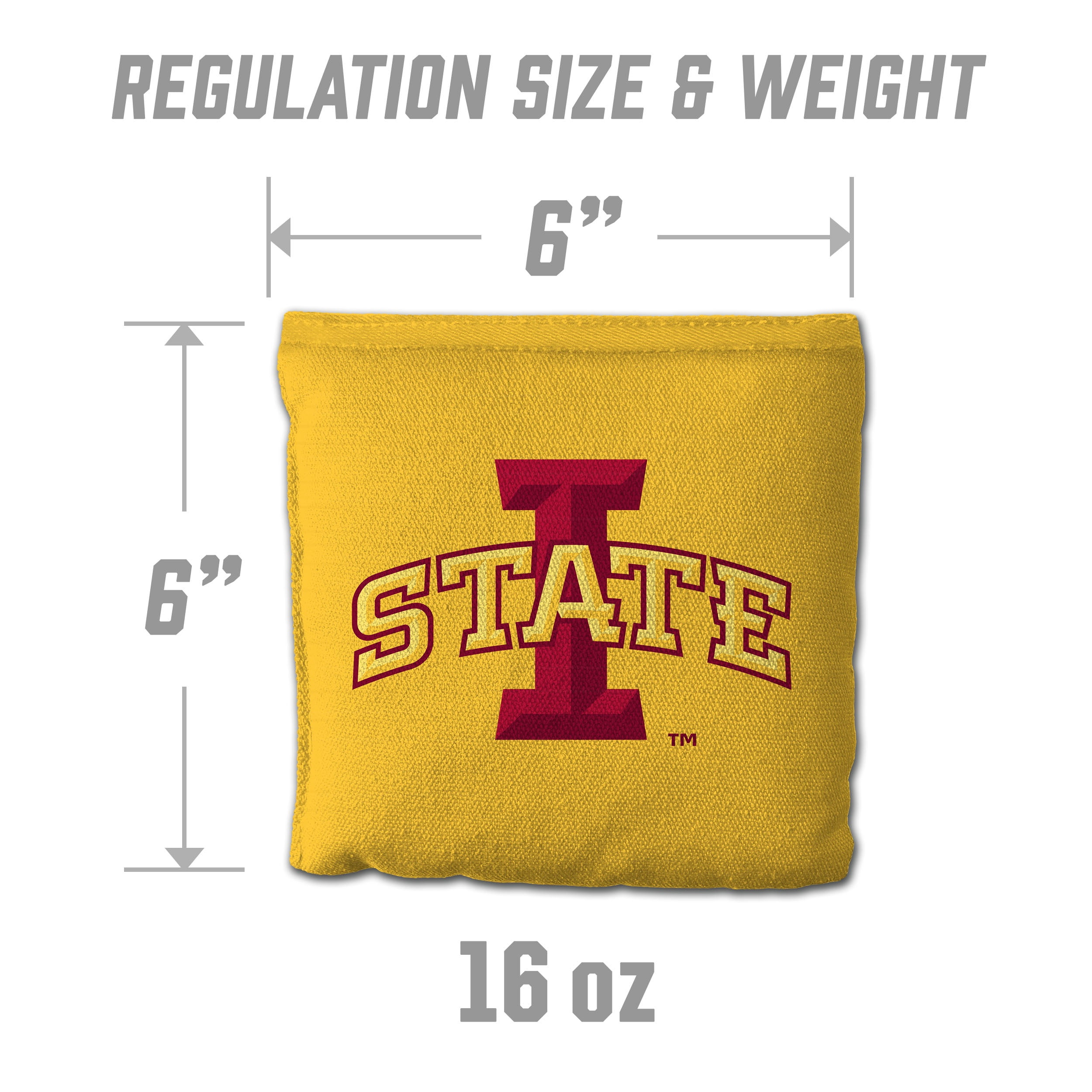 Iowa State Cyclones 8pk Licensed Cornhole Bags