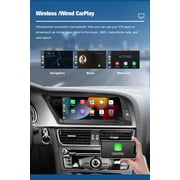 AUTOABC 8.9 Inch Linux Screen For Audi MMI3G System With Android Mirror Airplay Carplay Touchscreen HD Resolution 1920*720p For Q5 2009-2017