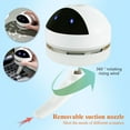 thumbnail image 3 of Mini Desktop Vacuum Cleaner 1200mAh Handheld Desktop Sweeper Detachable USB Charging Cordless Desk Dust Cleaner with Strong Suction for Keyboard Table Desktop Laptop, 3 of 8