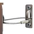thumbnail image 2 of 6 Sets Anti Tip Furniture Anchors Baby Proofing Earthquake Straps Childproof Furniture Wall Anchors for Home Safety Secure Heavy Furniture to Wall, 2 of 7