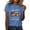 yue866-Blue, variant on Women's 250 Anniversary USA Shirt Patriotic America Graphic Casual Shirt 250 Years USA Flag Short Sleeve T-Shirt Dark Blue XXL