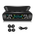 thumbnail image 1 of Labymos Car Universal Solar Tire Pressure Monitoring System USB Rechargeable High Accuracy TPMS Tire-Pressure Measurement, 1 of 8