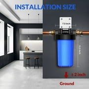 SimPure Big Blue 10-Inch 2-Stage Whole House Water Filter