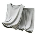 thumbnail image 4 of Bigetiay Boy Summer Outfits Fashion Active Breathable Short Sleeve T-Shirt with Short Outfits Boys Clothes 11-12 Years, 4 of 4