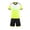 A Green, variant on Boys Soccer Jersey Set Kids Football Training Uniform Quick Dry Ndbuld Children's Solid Color Football Suit Set Campus Sports Games Performance Matches Training Uniforms Jerseys Kids