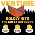 thumbnail image 3 of Hamaca portátil individual de nylon Hammock Wise Owl Outfitters para camping, 3 of 8