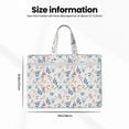 thumbnail image 3 of Pofeuu Tulips Flowers Print Laptop Bag Carrying - Computer Bag Laptop Case Shoulder Slim Work Travel, 3 of 8