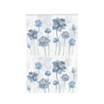 thumbnail image 5 of Wukai Pale Blue Lotus Flowers Print Garden Flag 12.5x18 Inch Double Sided Sun-resistant Rain-resistant, Wrinkle-resistant Colorfast(Only Flag), 5 of 7