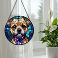 thumbnail image 5 of 89Bloom Boston Terrier Window Hanging Stained Glass, Boston Terrier Suncatchers for Windows Stained Glass, Stained Glass Dog suncatcher, Dog Stained Glass, 5 of 8