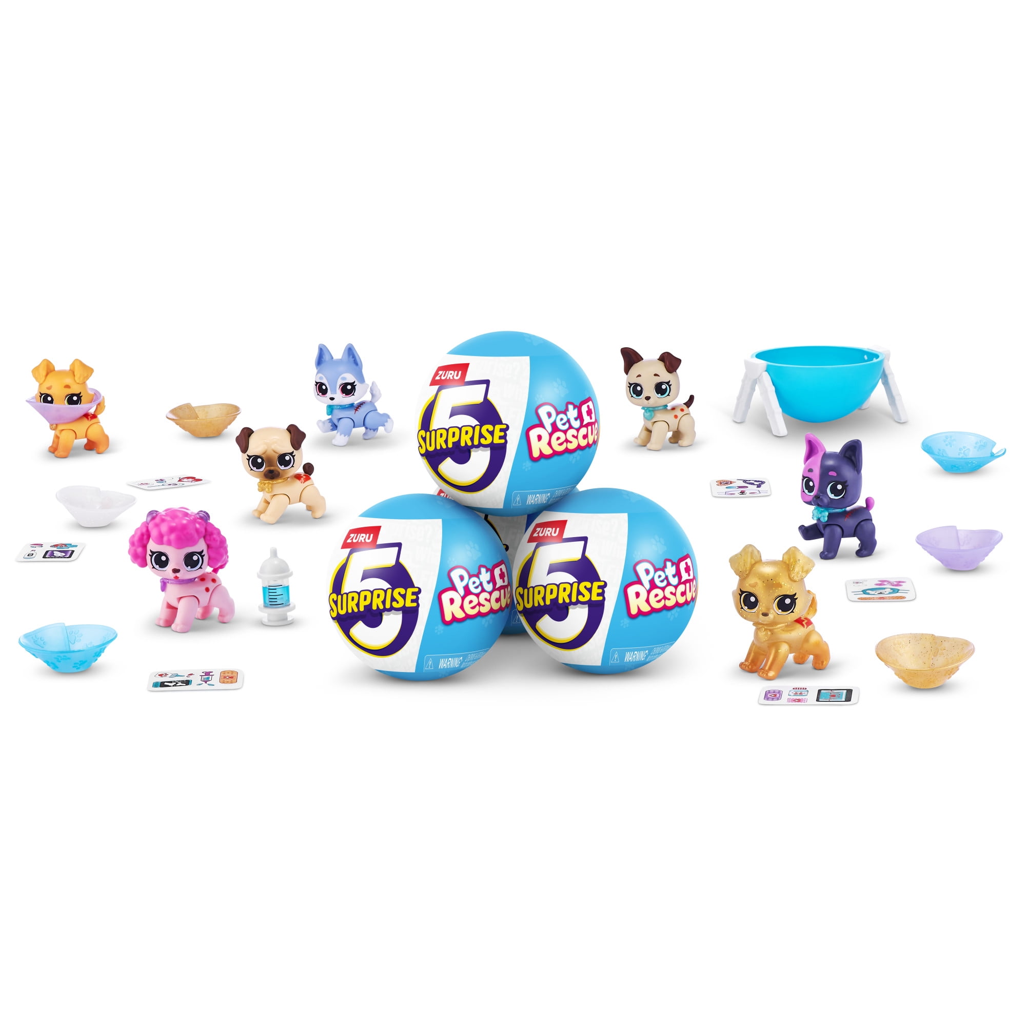 5 Surprise Pet Rescue Series 1 Mystery Collectible Capsule by ZURU