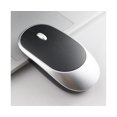 thumbnail image 3 of Ultra-Thin 2.4Ghz Mute Button Rechargeable Wireless Mouse Home PC Accessory - Black, 3 of 5