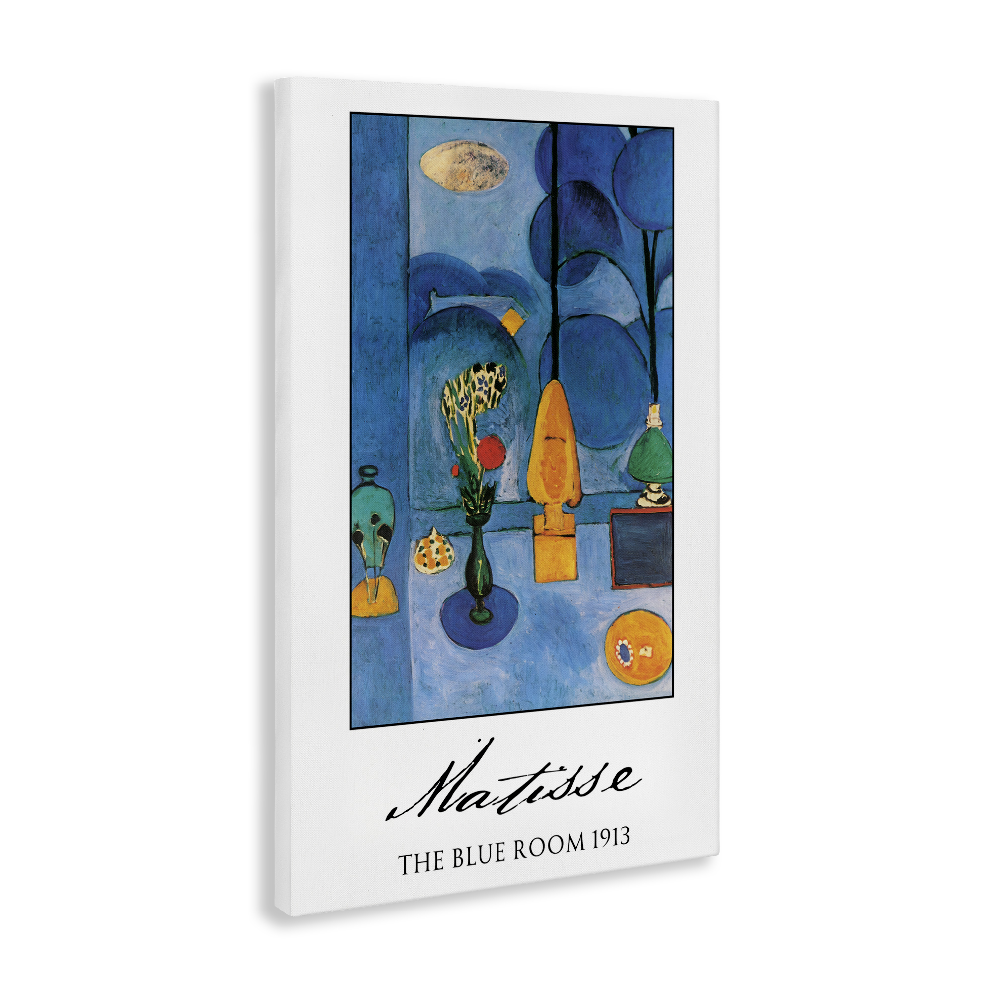 Matisse The Blue Room Canvas Wall Art, design by Vintage Hustle