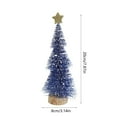 thumbnail image 3 of WEGFTDUOP Mini Christmas Tree Small Tabletop Ornament Christmas Decoration Dipped In White Tower Tree Christmas Tree Decoration Christmas Holiday Products, 3 of 6