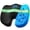 Black (Gel-Infused), variant on Everlasting Comfort Memory Foam Cushion Combo, Seat and Back Support