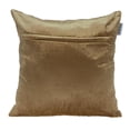 thumbnail image 6 of Parkland Collection Hazel 18x18" Ethnic Fabric Throw Pillow in Gold/Beige, 6 of 6