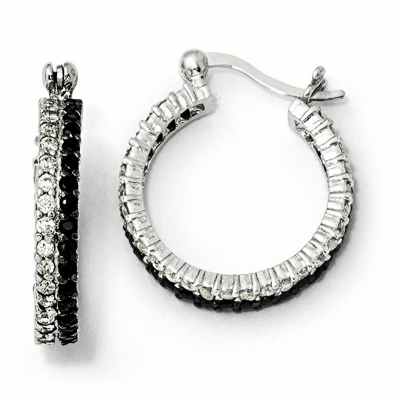 Jewels By Lux Cheryl M Sterling Silver Fancy CZ Pavâ Ring