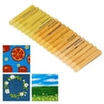 thumbnail image 3 of Soft Oil Pastels, Easy Blending 18Pcs Yellow Series Oil Pastels Widely   for Illustration, 3 of 7