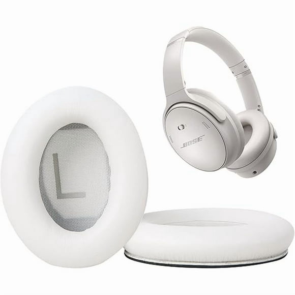 wonima11 Earpads for Bose QuietComfort 45 QC45 QC35 ii QC35 Professional Ear Pads Headphones Ear Cushions Replacement with Noise Isolation Memory Foam White