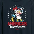 thumbnail image 3 of Disney - Americana - Americas Sweethearts - Men's Long Sleeve T-Shirt, 3 of 5