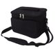 thumbnail image 3 of Bolsa térmica para almuerzo, impermeable, de gran capacidad, portátil, para acampar al aire libre y viajar, color negro, 3 of 14