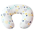 thumbnail image 1 of Hukapapa Funda de almohada de lactancia, para almohadas de lactancia, suave y cómoda, se adapta a la almohada de lactancia estándar para bebésAmor multicolor, 1 of 5
