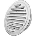 thumbnail image 1 of Cubierta de ventilación redonda de 3 pulgadas, rejilla de ventilación de acero inoxidable con malla mosquitera para ventilación de circulación de aire, 1 of 5
