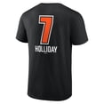 thumbnail image 3 of Men's Jackson Holliday Black Baltimore Orioles Fastball Player Name & Number T-Shirt, 3 of 3