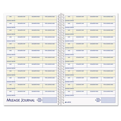 vehicle mileage and expense book abfafr12 walmart com