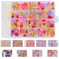 thumbnail image 2 of Snap Beads Set Creative Acrylic Developmental DIY Beads Toy DIY Jewelry Beads, 2 of 5