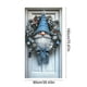 thumbnail image 3 of Uuiauoio Festive Santa Claus Door Cover Polyester Fabric Holiday Decoration for Home and Party, 3 of 6