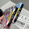 thumbnail image 5 of Lunfar Compatible with iPhone 16 Pro Max Case,Cute Colorful Checkered Case with Shockproof Slim Soft TPU and Hard PC Protective Cases for Women/Men Designed for iPhone 16 Pro Max Case, 5 of 5