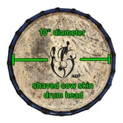 Classic Hand-carved African Quinto Conga Drum - 10x24 - Solid wood, Cow skin, Rope tuned