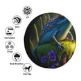 thumbnail image 4 of Pofeuu Cute Blue Frog Print Spare Tire Wheel Cover for Car Truck SUV Camper Universal Fit Spare Tire Cover RV Spare Tire Covers-14 inch, 4 of 6