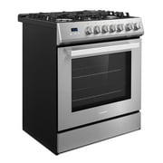 30 in. Nebula Collection 5.0 cu. ft. 5 burner Gas Range in Stainless Steel