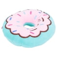 thumbnail image 1 of Juguetes de peluche ANGGREK para perros juguete chirriante resistente a las mordeduras donut relleno, 1 of 8
