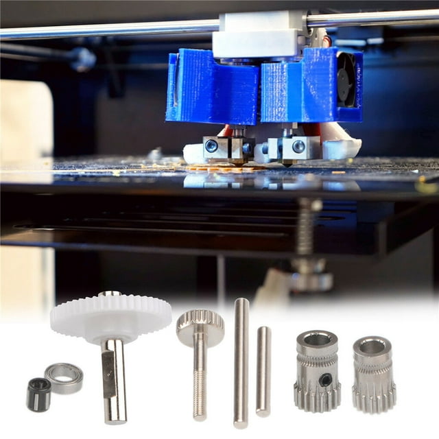 Vonky Extrudeuse en Acier Inoxydable Buse d'Extrusion Ferme Mini Imprimante 3D Pièces d'Extrudeuse, Roulement à Aiguille