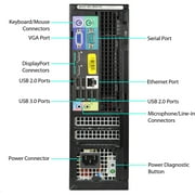 Refurbished Dell OptiPlex 390T Desktop PC with Intel Core i52400