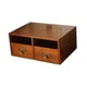 thumbnail image 3 of Organizador de maquillaje de madera para la caja de almacenamiento de cajones del organizador de cuidado de la piel de vanidad para la oficina en casa, 3 of 8