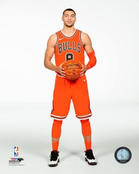 Zach Lavine 2017 Posed Photo Print (11 x 14) - Walmart.com - Walmart.com