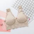 thumbnail image 7 of Push Up Women's Bra High Support Bras For Women Adjustable Strap Full Coverage Up Bras Comfortable No Underwire Wireless Bras, Women's Bra XXXL, 7 of 7