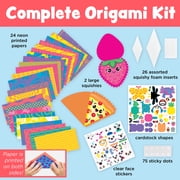 Creativity for Kids Origami Squishies Kit | Fold, Decorate & Squish 24 DIY Paper Creations (Ages 7+)