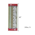 thumbnail image 2 of Holiday Time Brown and White Christmas Wrapping Paper, 8 Rolls, 144 Sq ft, 2 of 10
