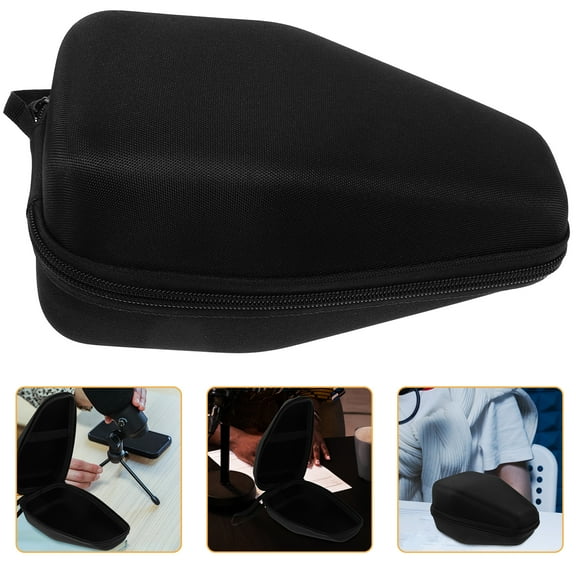 Worgeous Small Hard Case Carrying Travel 22.00X12.00X10.00CM Black