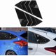 thumbnail image 1 of Rear Side Window Louvers Compatible For Focus St Rs Mk3 Hatchback 2012-2018 Louver Accessories (matte Black), 1 of 3
