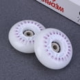 thumbnail image 5 of 2 Pcs Roues Lumineuses en PU 76MM Accessoires de Patins à Roulettes en Ligne (Lumière Colorée), 5 of 5