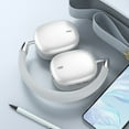 thumbnail image 4 of Wireless Over-Ear Bluetooth Headphones, 40MM Driver, HiFi Sound, Foldable, Bluetooth 5.3, Multi-Device Pairing, Long Battery Life, Adjustable Headband, Office, Gaming, Travel, 4 of 6