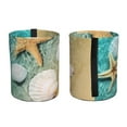 thumbnail image 2 of Kdxio Starfish And Seashell Car Trash Can Garbage Car Accessories Trash Can Car Waste Bin for for Driver and Passenger Any Vehicle, 2 of 7