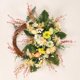 thumbnail image 3 of Grande de Margaritas de 50cm para Puerta de Pascua con de Simución de Huevo Ligero para en Dentera, Decoració Amarillo perfecl corona de pascua, 3 of 8